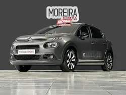 Cinza Usado 2018 Citroën C3 Feel Citadino | € 11.999 (Preço elevado)
