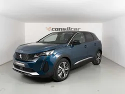 Azul Usado 2021 Peugeot 3008 Allure SUV | € 25.980 (Preço justo)