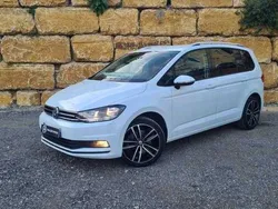 Branco Usado 2019 VW Touran Monovolume | € 26.500 (Preço justo)