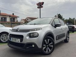 Cinza Usado 2017 Citroën C3 PureTech Citadino | € 9.450 (Preço justo)