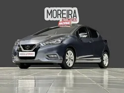 Cinzento Usado 2019 Nissan Micra Acenta Citadino | € 13.999 (Preço elevado)