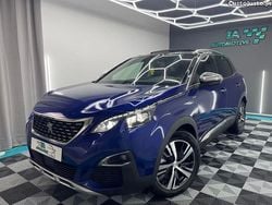 Azul Usado 2018 Peugeot 3008 GT-line SUV | € 19.500 (Bom preço)