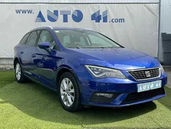 Azul Usado 2020 Seat Leon ST Carrinha | € 16.650 (Bom preço)