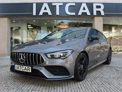 Cinza Usado 2021 Mercedes CLA180 Shooting Brake AMG line Carrinha | € 32.900