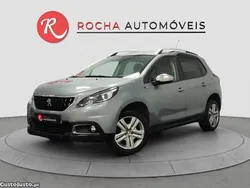 Cinza Usado 2017 Peugeot 2008 Active SUV | € 10.499 (Bom preço)