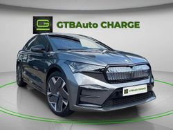 Cinza Usado 2024 Skoda Enyaq iV RS SUV | € 46.500 (Preço justo)