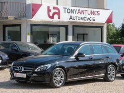 Preto Usado 2015 Mercedes C200 Avantgarde Carrinha | € 18.500 (Preço elevado)