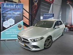 Cinzento Usado 2018 Mercedes A180 AMG line Citadino | € 26.800 (Caro)
