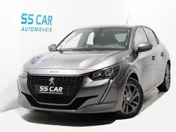 Cinza Usado 2021 Peugeot 208 Allure Citadino | € 14.690 (Bom preço)