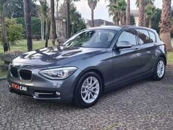 Cinza Usado 2014 BMW 116 Sport Line Citadino | € 15.500 (Preço elevado)