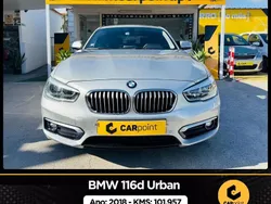 Cinzento Usado 2018 BMW 116 Citadino | € 19.900 (Caro)