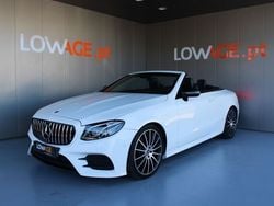 Branco Usado 2018 Mercedes E220 AMG line Cabrios | € 45.490 (Preço justo)