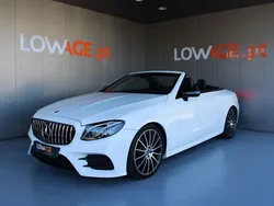 Branco Usado 2018 Mercedes E220 AMG line Cabrios | € 46.490 (Preço justo)