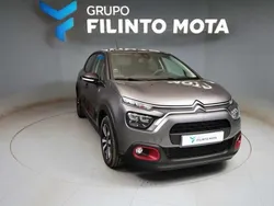 Cinzento Usado 2022 Citroën C3 PureTech Citadino | € 13.300 (Preço justo)