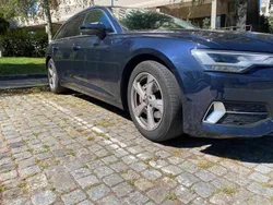 Azul Usado 2020 Audi A6 Advanced Carrinha | € 37.500 (Bom preço)
