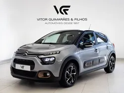 Cinza Usado 2023 Citroën C3 PureTech Citadino | € 16.990 (Preço elevado)