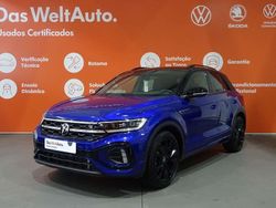 Azul escuro metalizado Usado 2024 VW T-Roc R-line SUV | € 31.490 (Preço justo)