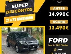 Cinza Usado 2015 Ford Kuga Titanium SUV | € 14.990