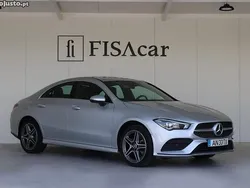 Cinza Usado 2022 Mercedes CLA250e AMG line Sedan | € 37.900 (Preço elevado)