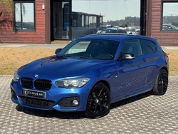 Azul Usado 2015 BMW 116 Citadino | € 16.990
