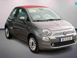 Cinzento Usado 2019 Fiat 500C Lounge Cabrios | € 13.990 (Preço justo)