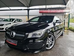 Preto Usado 2015 Mercedes CLA220 Shooting Brake AMG line Carrinha | € 19.950