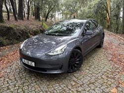 Cinza Usado 2021 Tesla Model 3 Performance Sedan | € 28.990 (Bom preço)