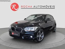 Preto Usado 2015 BMW 118 Sport Line Citadino | € 14.990 (Bom preço)