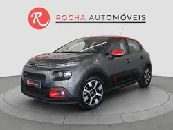 Cinza Usado 2018 Citroën C3 Feel Citadino | € 9.990 (Preço justo)