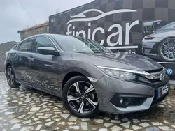 Cinza Usado 2018 Honda Civic Sport Sedan | € 21.990 (Preço justo)