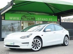 Branco Usado 2021 Tesla Model 3 Long Range AWD Sedan | € 27.500 (Preço justo)