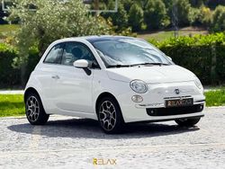 Branco Usado 2010 Fiat 500 Lounge Citadino | € 7.500 (Preço justo)