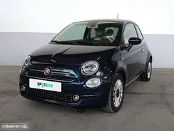 Azul Usado 2020 Fiat 500 Lounge Citadino | € 14.990 (Preço elevado)