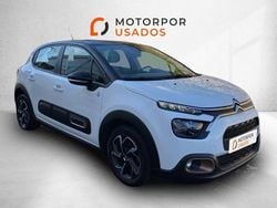 Branco Usado 2022 Citroën C3 PureTech Citadino | € 11.900 (Bom preço)