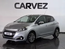 Cinza Usado 2016 Peugeot 208 Style Citadino | € 10.900 (Preço justo)
