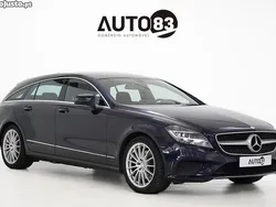 Azul Usado 2015 Mercedes CLS250 Carrinha | € 25.990