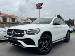 Branco Usado 2021 Mercedes GLC300 Coupé | € 52.500 (Preço justo)