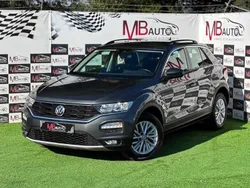Cinza Usado 2018 VW T-Roc Style SUV | € 20.900 (Preço elevado)