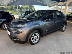 Branco Usado 2019 Citroën C3 PureTech Citadino | € 11.990 (Preço justo)