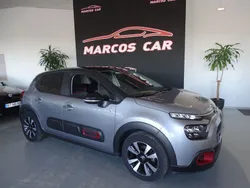 Cinza Usado 2020 Citroën C3 Origins Citadino | € 13.700 (Preço justo)