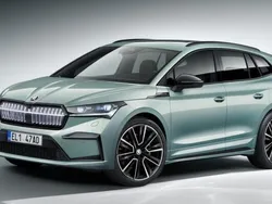 Cinzento Usado 2022 Skoda Enyaq iV SUV | € 25.000 (Bom preço)