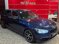 Azul Usado 2015 BMW 120 Sport Line Citadino | € 17.900 (Caro)