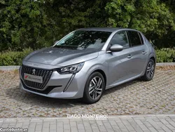 Cinza Usado 2021 Peugeot 208 Allure Citadino | € 15.990 (Preço justo)