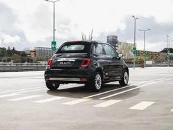 Preto Usado 2016 Fiat 500 Lounge Cabrios | € 10.900 (Preço elevado)