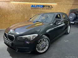 Preto Usado 2017 BMW 116 Citadino | € 15.900 (Preço justo)