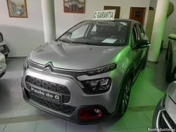 Cinza Usado 2022 Citroën C3 PureTech Citadino | € 14.580 (Preço justo)