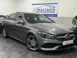 Cinzento Usado 2018 Mercedes CLA200 Shooting Brake AMG line Carrinha | € 26.000 (Preço justo)