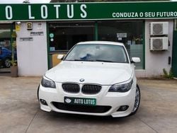 Branco Usado 2008 BMW 520 Sport Line Sedan | € 12.970 (Caro)