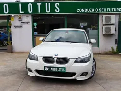 Branco Usado 2008 BMW 520 Sport Line Sedan | € 12.970
