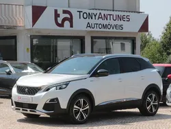 Branco Usado 2018 Peugeot 3008 GT-line | € 16.500 (Preço justo)